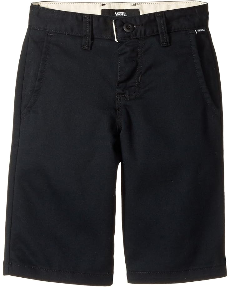Vans Kids Authentic Stretch Shorts (Little Kids/Big Kids) Black 2026 Outlet Online